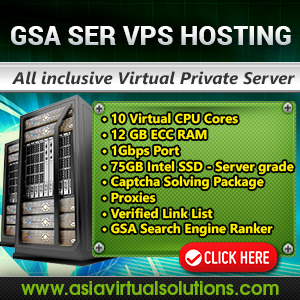 GSA SER VPS Server